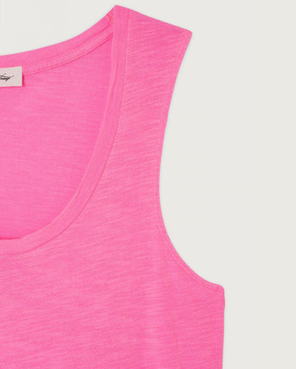 Jacksonville Sleeveless Top - Rose Fluo