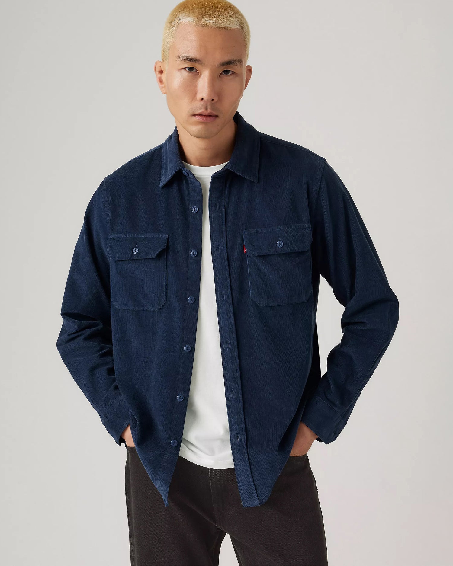 Jackson Worker - Zodiac Blue Corduroy