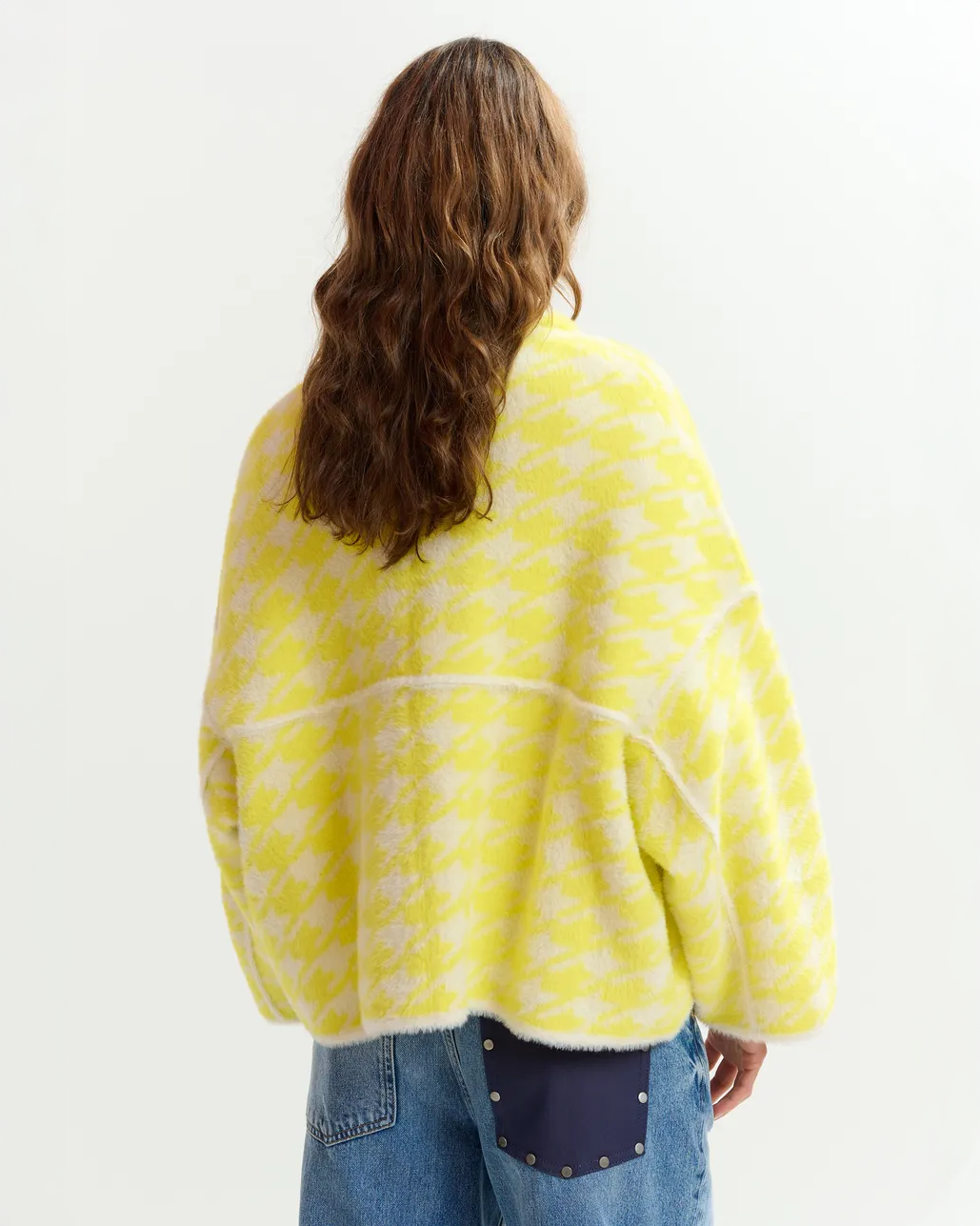 Joking Knit Jacket - Lemon Squeeze