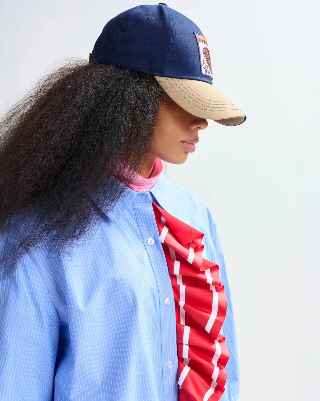 Juf Ribbon Detail Shirt - Basil Smash