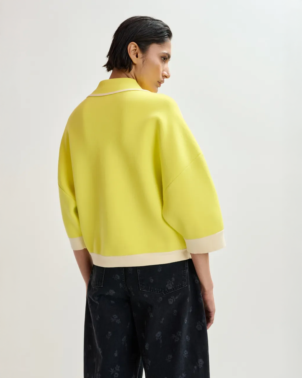 Jugly Knit Cardigan - Lemon Squeeze