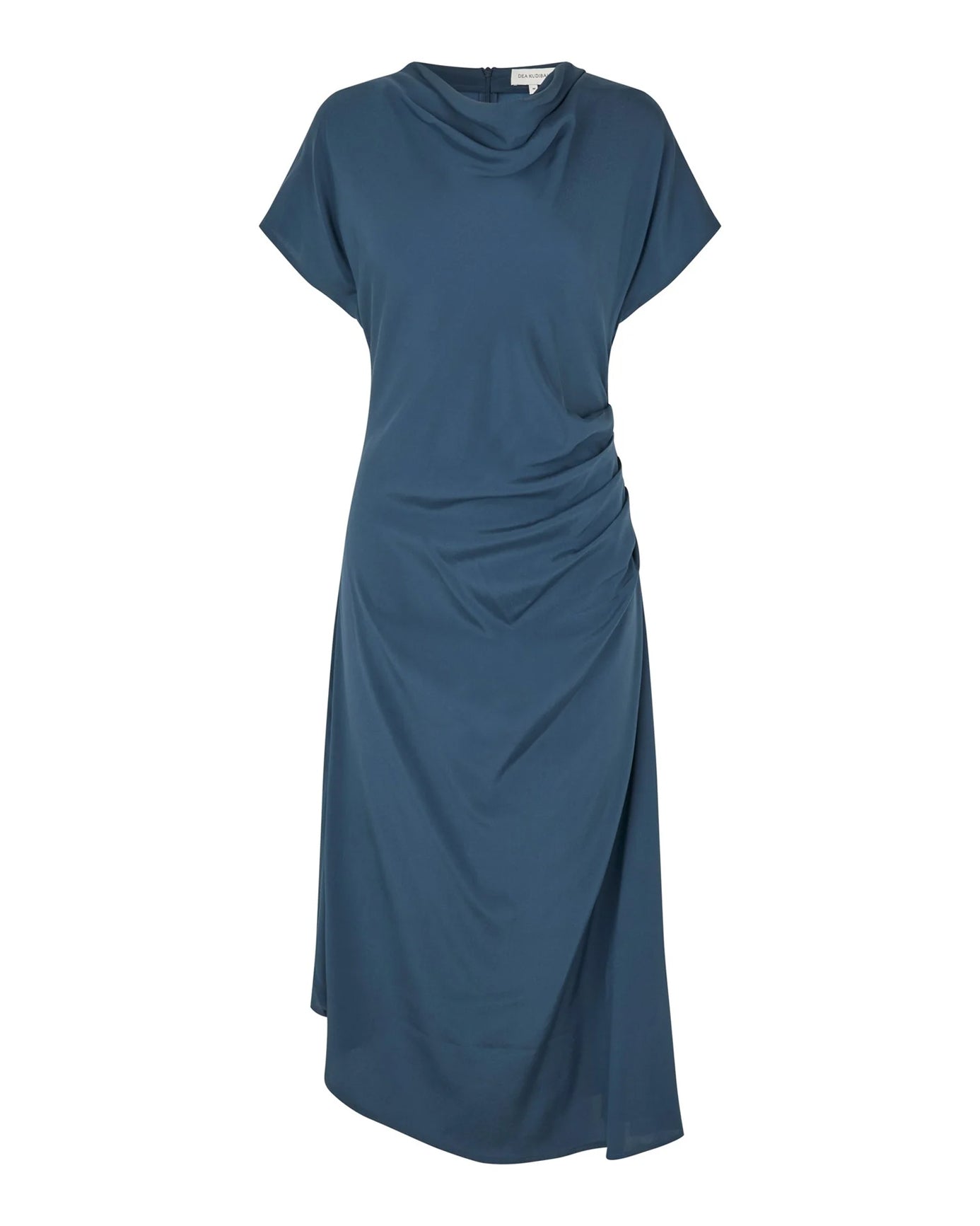 Jacinta Dress With Pleat Detail - Space