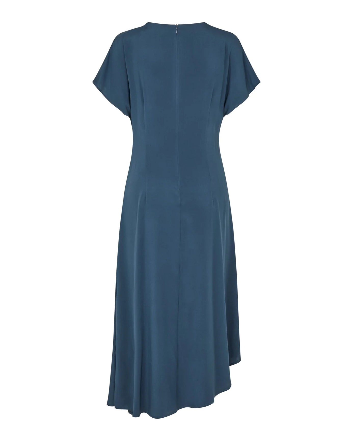 Jacinta Dress With Pleat Detail - Space