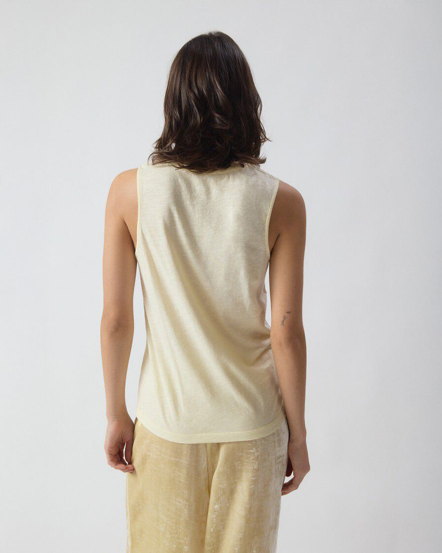 Jacksonville Sleeveless Top - Vanille Vintage