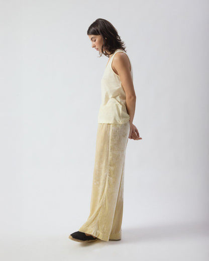 Jacksonville Sleeveless Top - Vanille Vintage