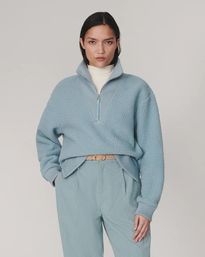 Jaylin Half Zip Fleece - Tourmaline