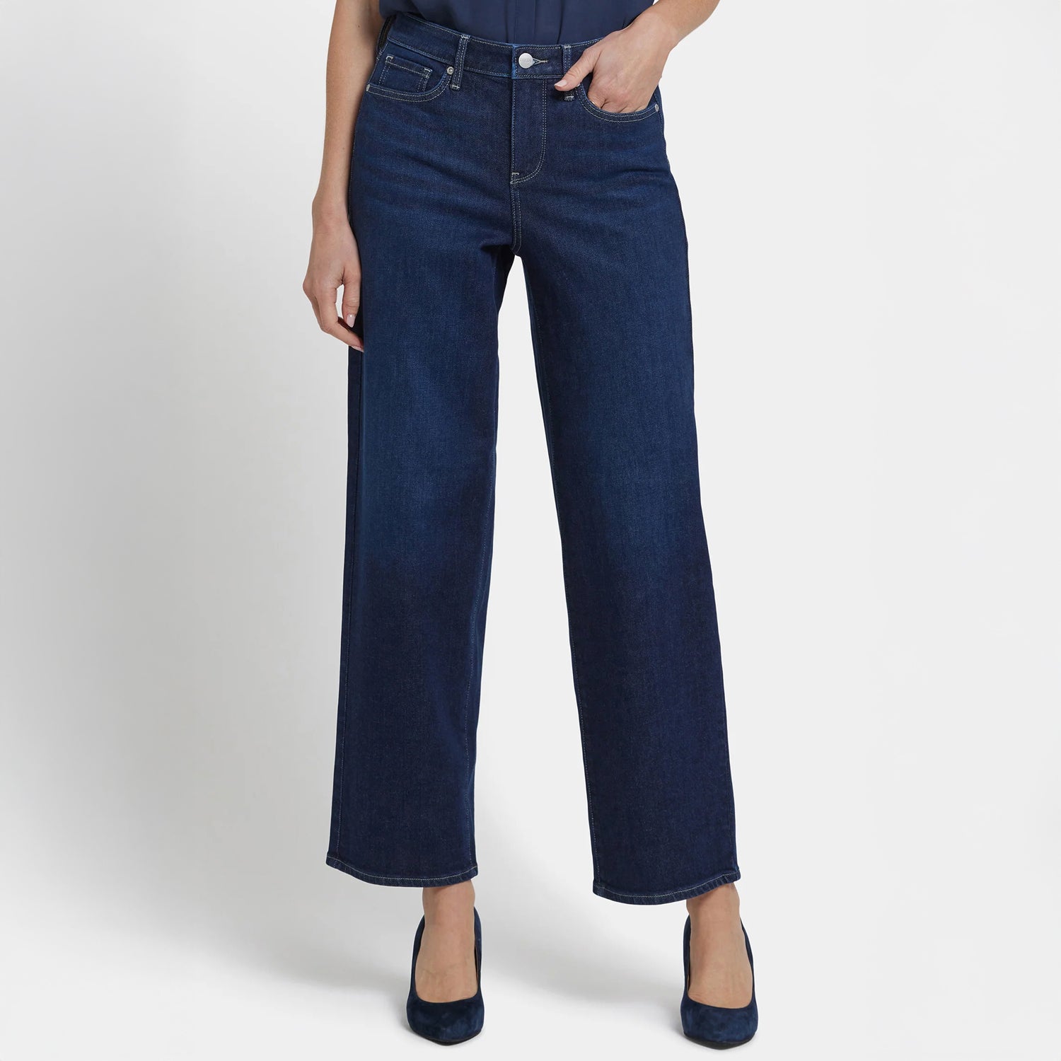 Jemma Barrel Jean - Midnight Breeze