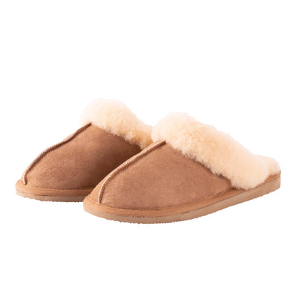 Jessica Slippers - Chestnut