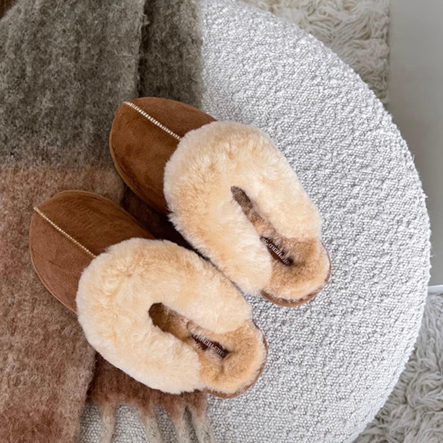 Jessica Slippers - Chestnut