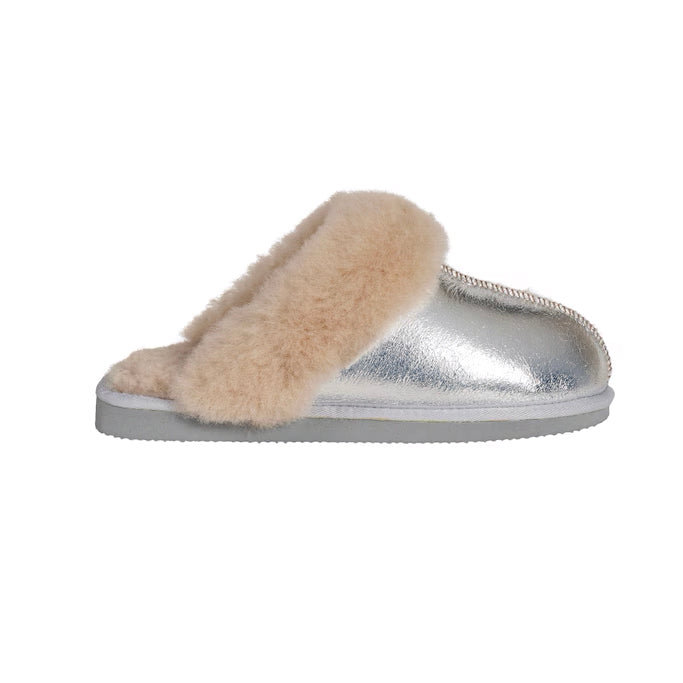 Jessica Slippers - Silver