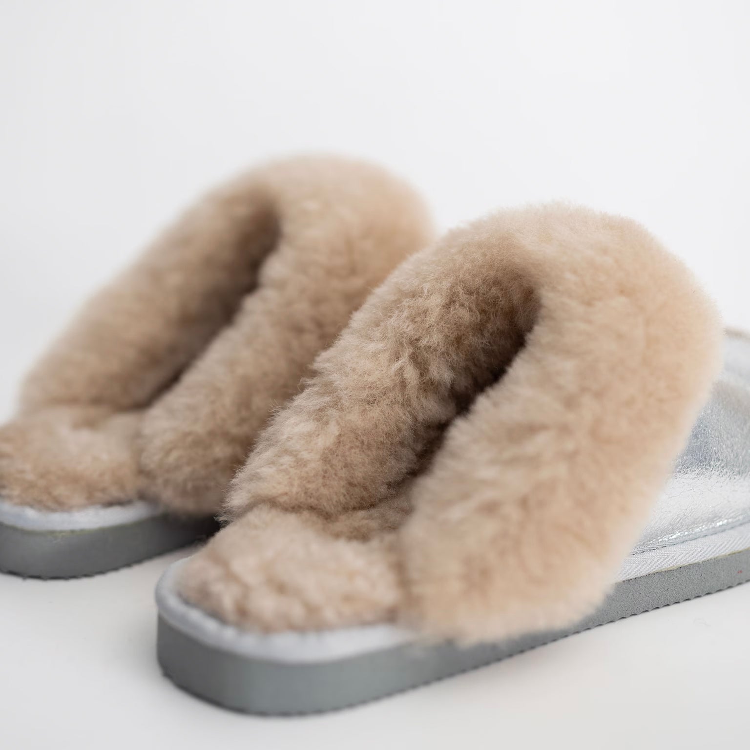 Jessica Slippers - Silver