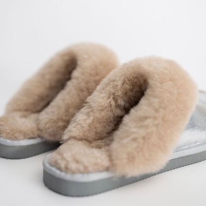 Jessica Slippers - Silver