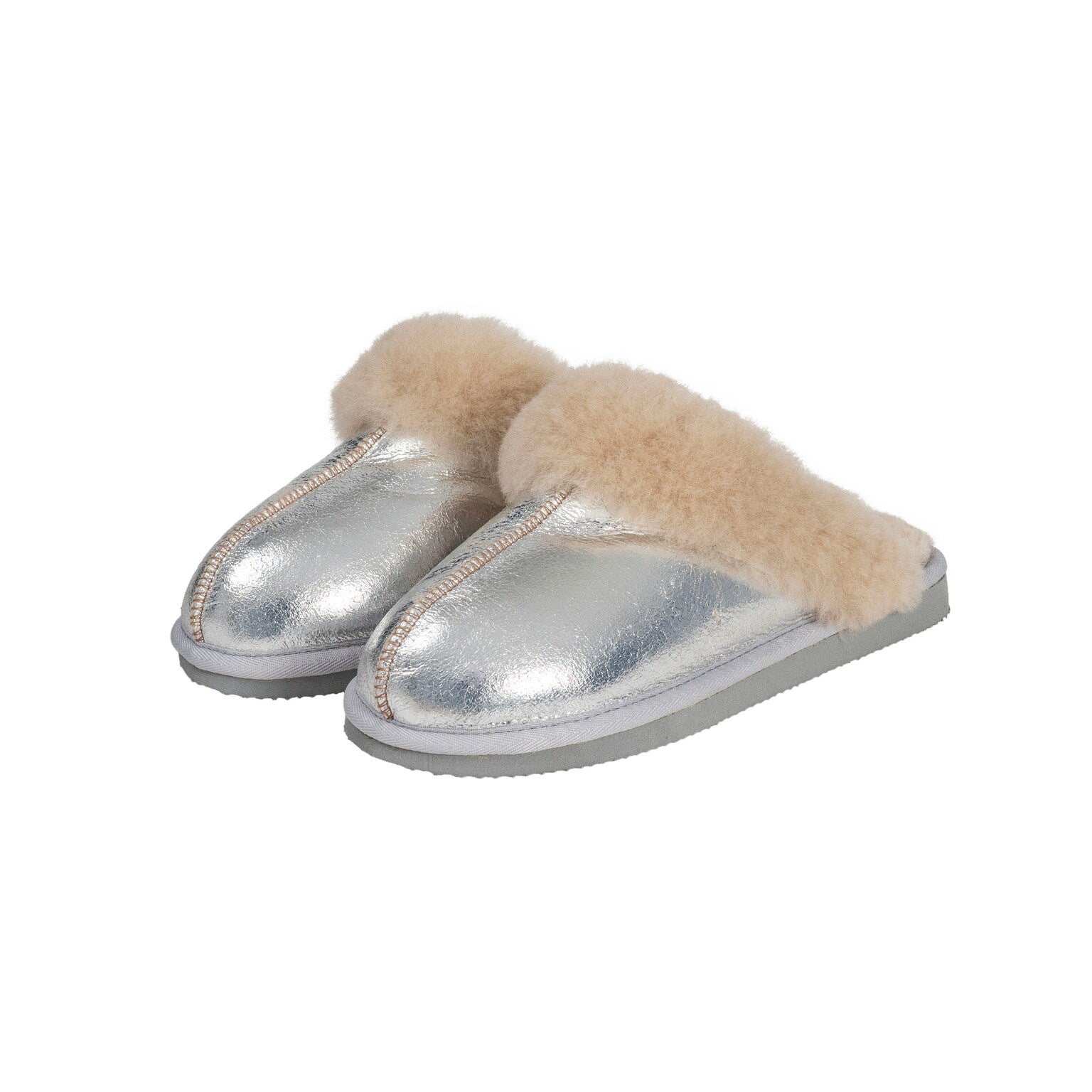 Jessica Slippers - Silver