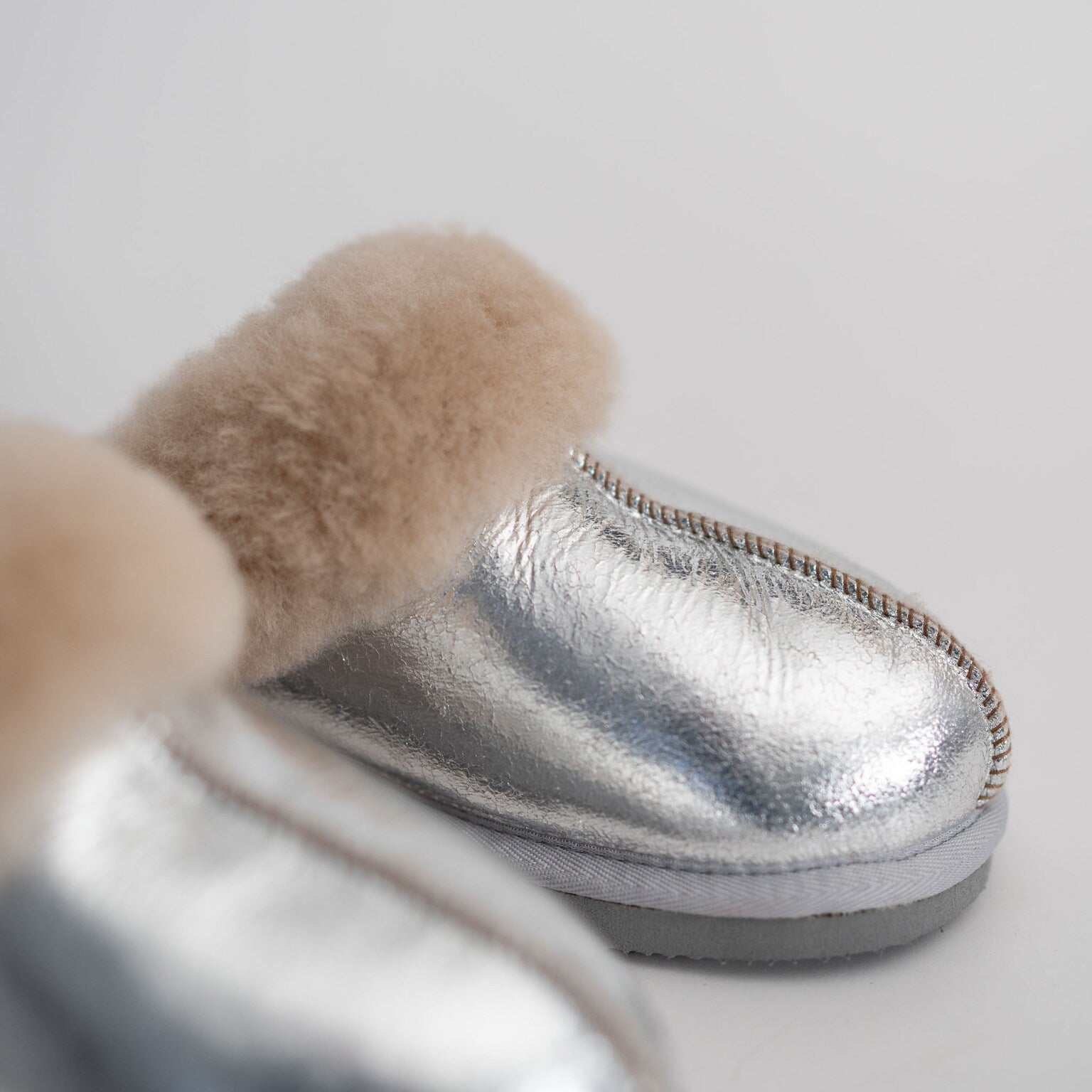 Jessica Slippers - Silver