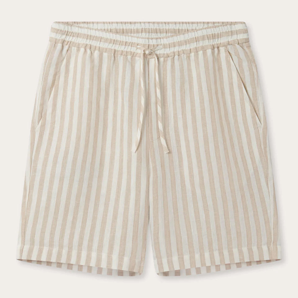 Joulter Printed Shorts - Coconut Stripe