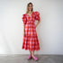 Joy Dress - Red Check