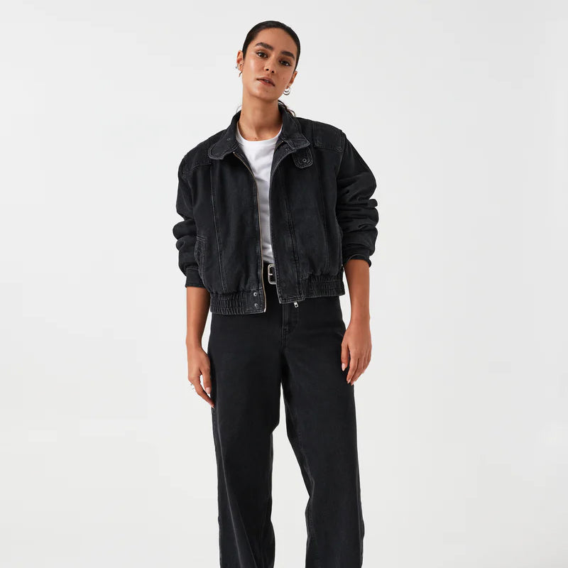 Juno Jacket - Washed Black