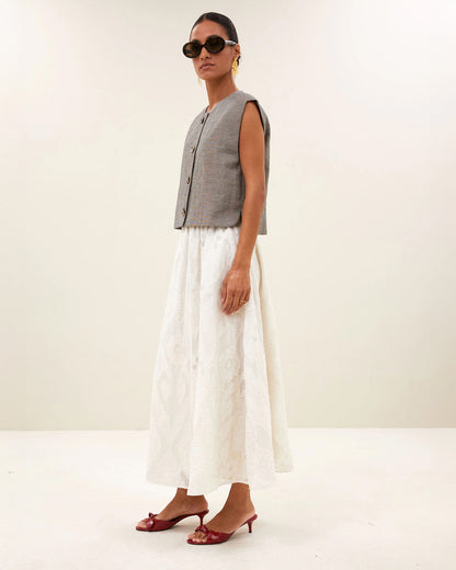 Juta Skirt - Cream