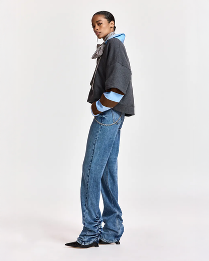 Kantelou Polo Sweatshirt - Steel Pulse