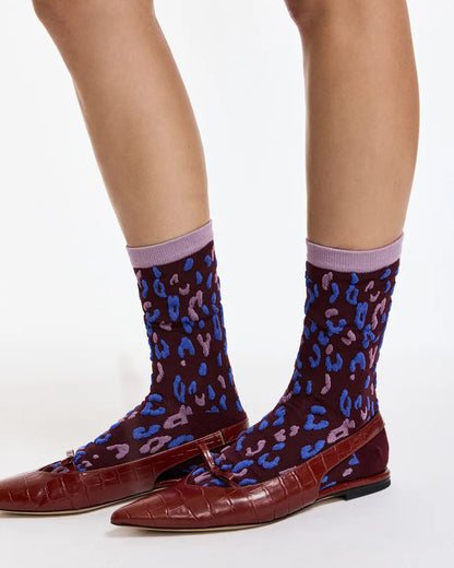 Karty Leopard Socks - Wine Not
