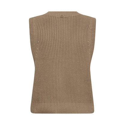 Kirby Knit Vest - Savannah Tan