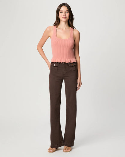 Leenah 32 Mini Patch Pockets - Rich Chocolate