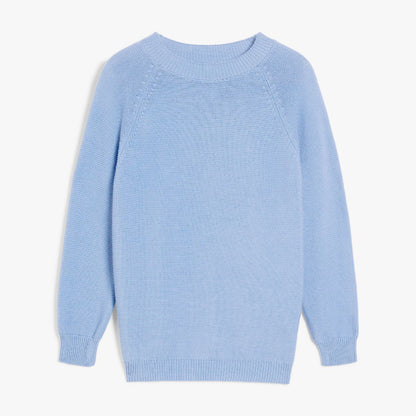 Linz Plain Knit - Sky Blue