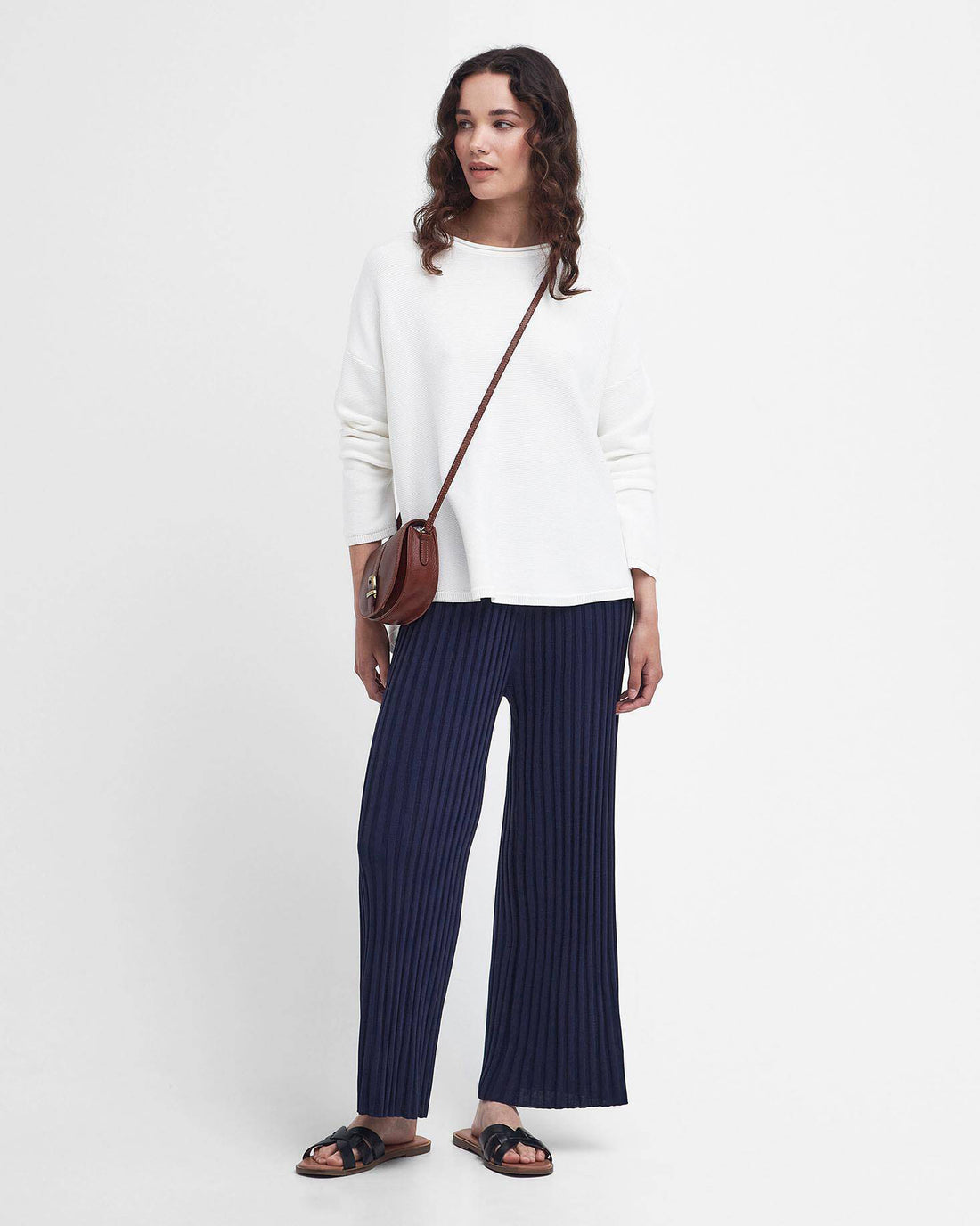 Marine Knitted Jumper - Cloud