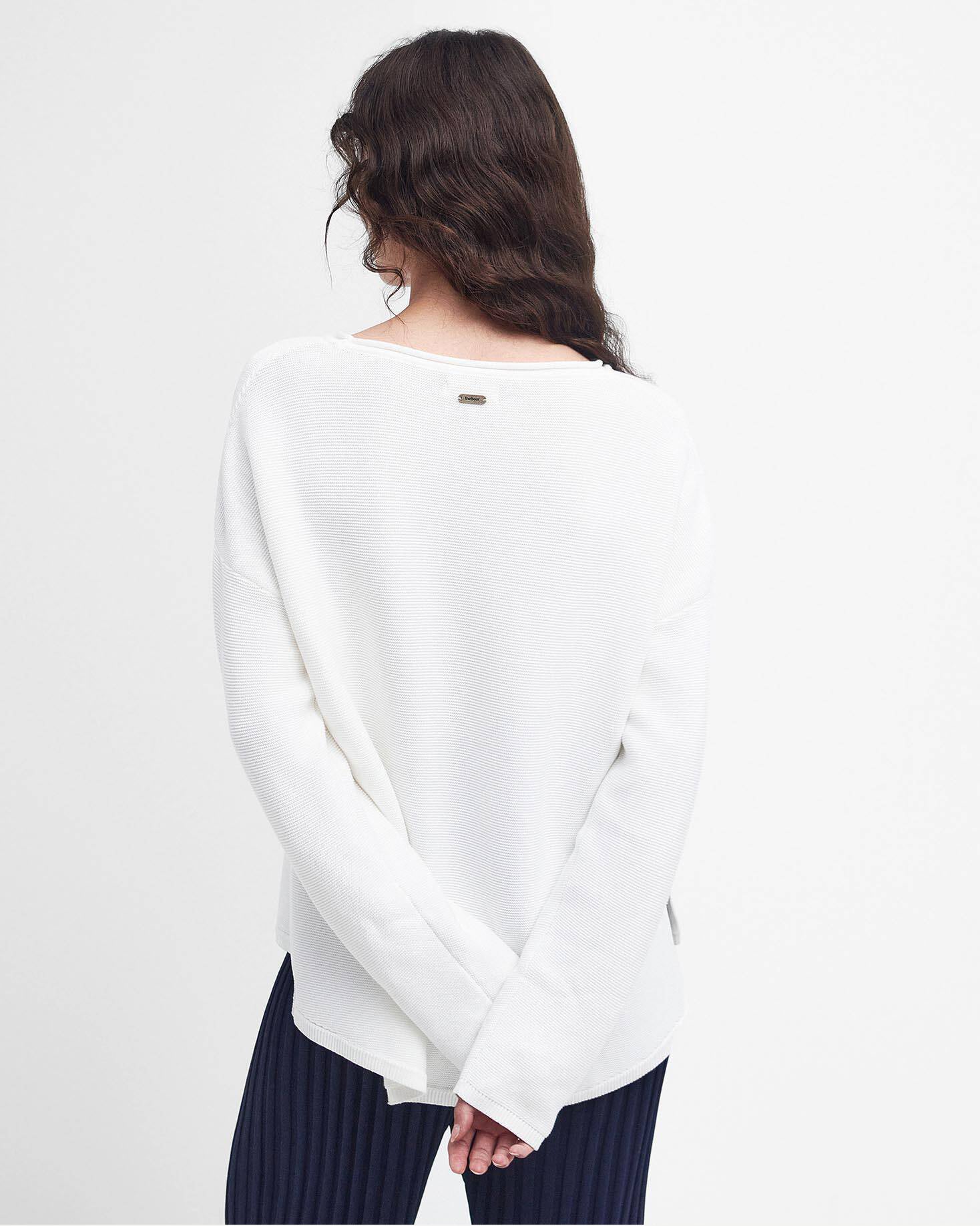 Marine Knitted Jumper - Cloud