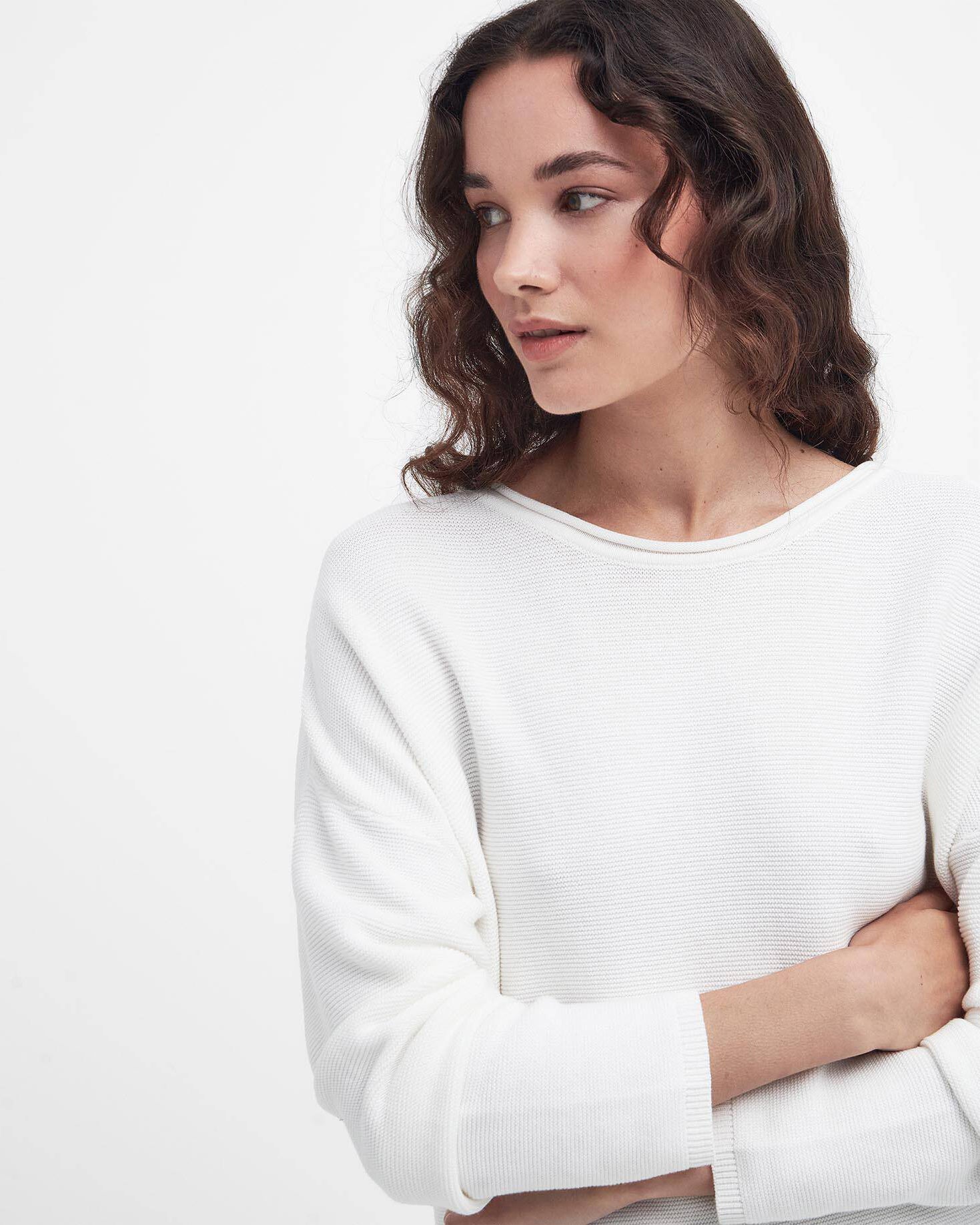 Marine Knitted Jumper - Cloud