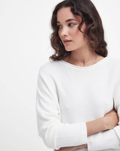 Marine Knitted Jumper - Cloud