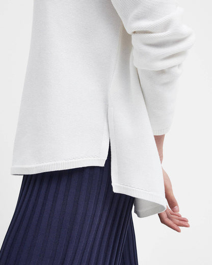 Marine Knitted Jumper - Cloud