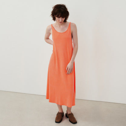Lopintale Dress - Orange Fluo