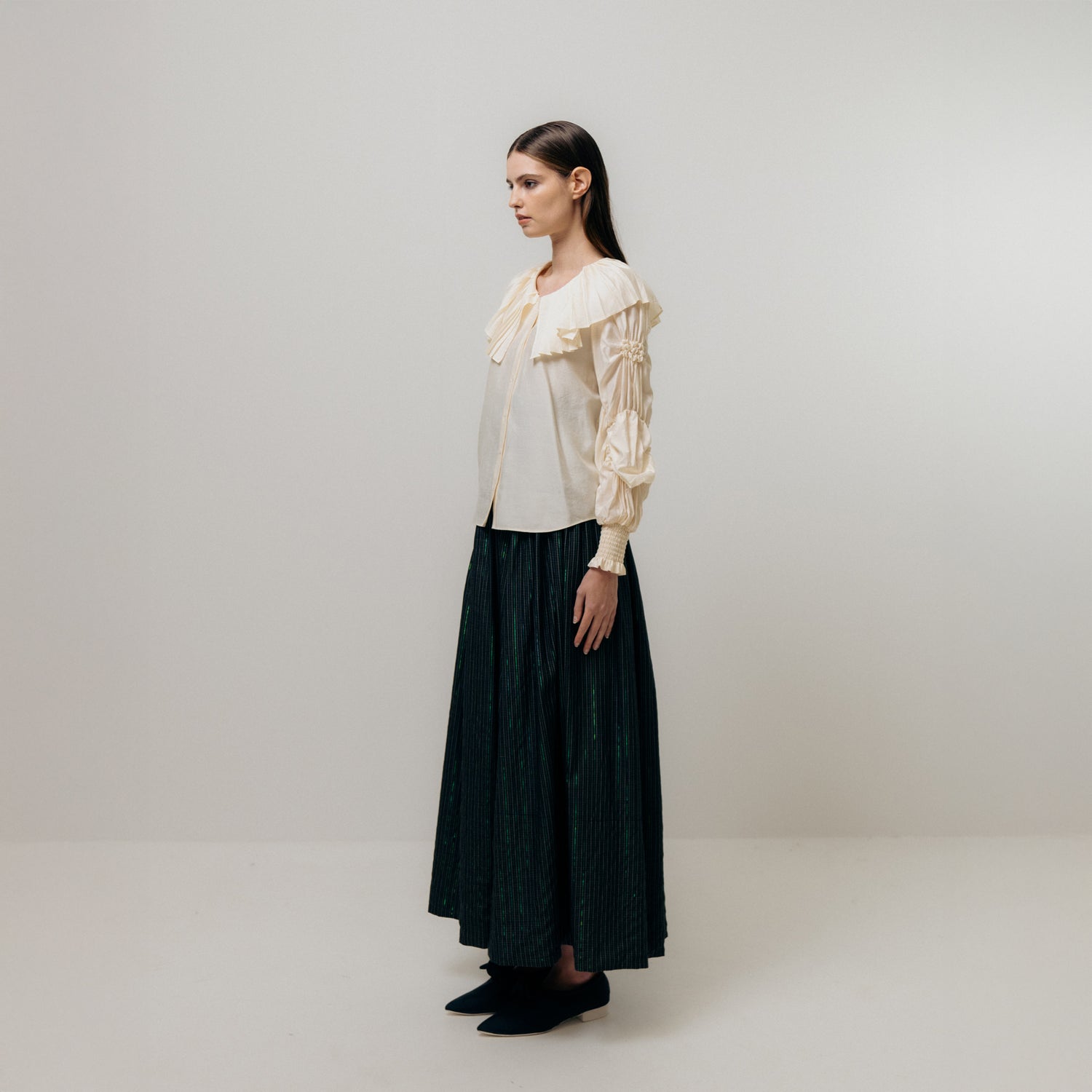 Lapel Blouse - Butter