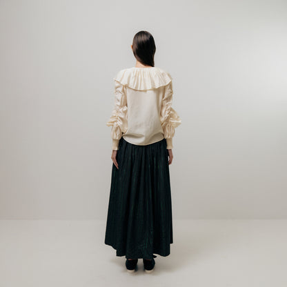 Lapel Blouse - Butter