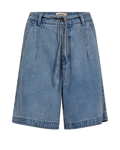 Leli Denim Shorts - Light Blue