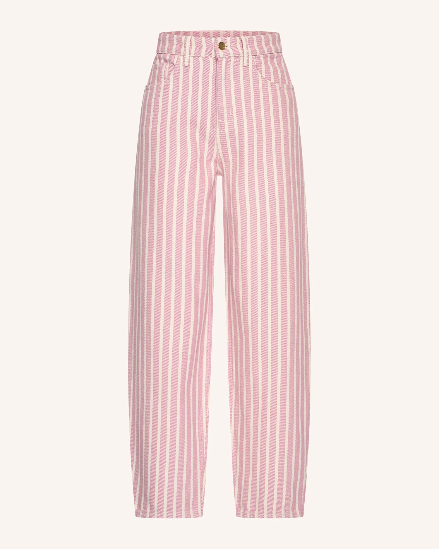 Lew Pink Stripe Jean - Pink