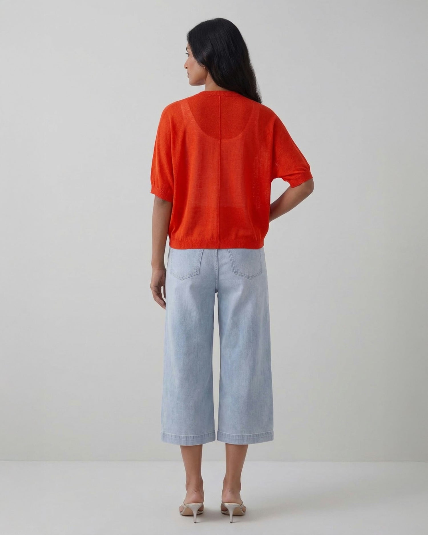 Lightweight Cardigan - Red