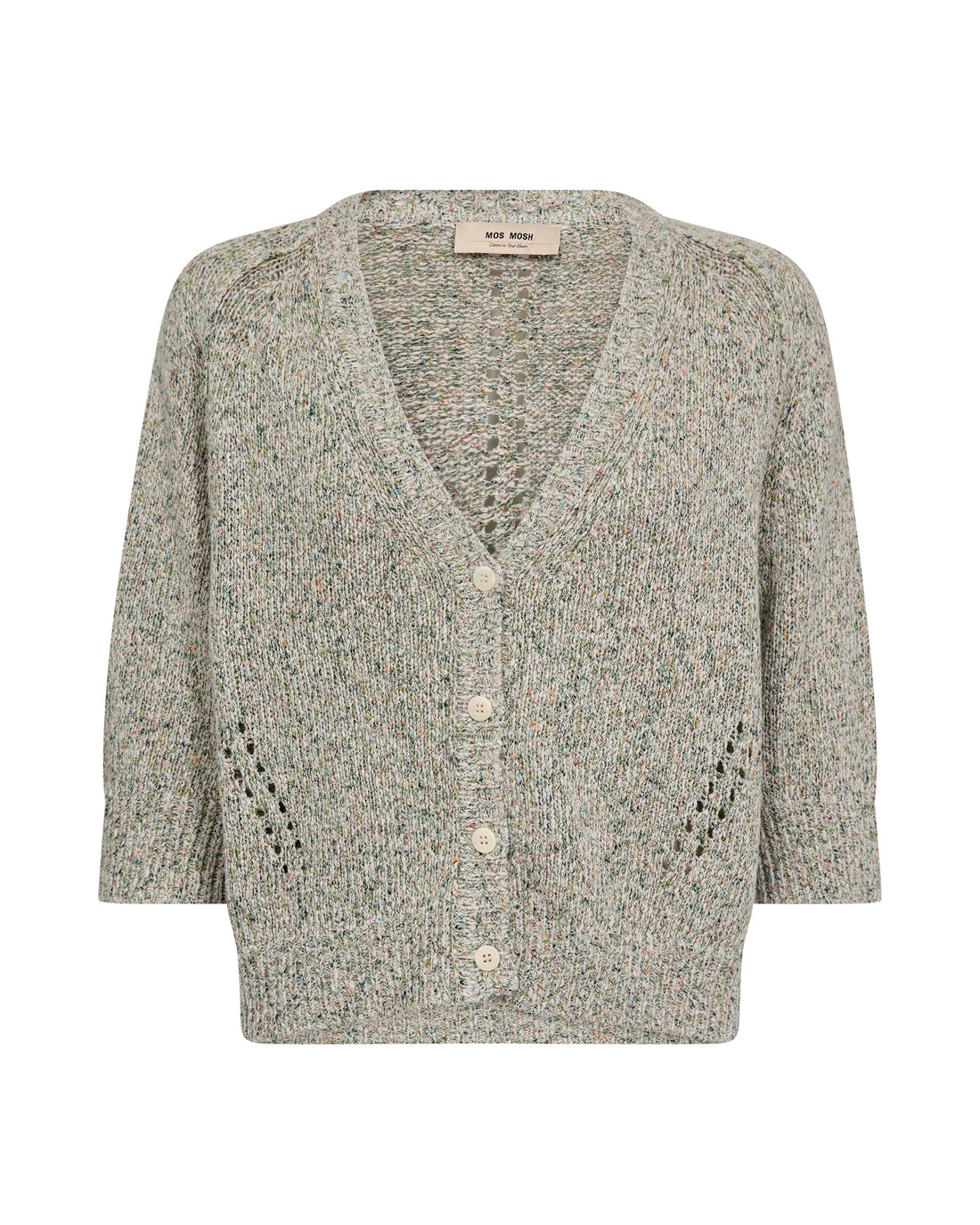 Lizet Camelot Knit Cardigan - Turf Green