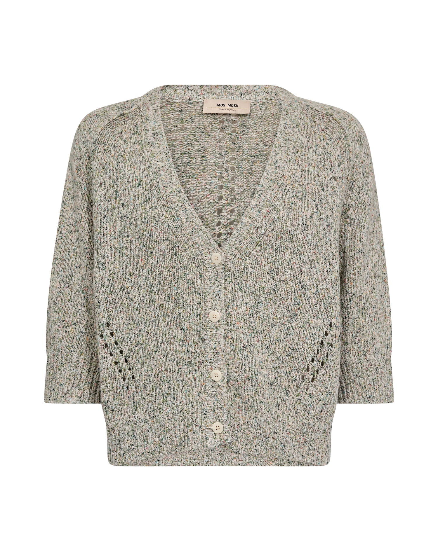 Lizet Camelot Knit Cardigan - Turf Green