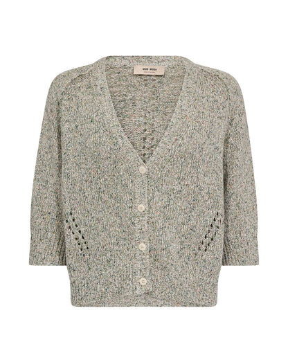 Lizet Camelot Knit Cardigan - Turf Green