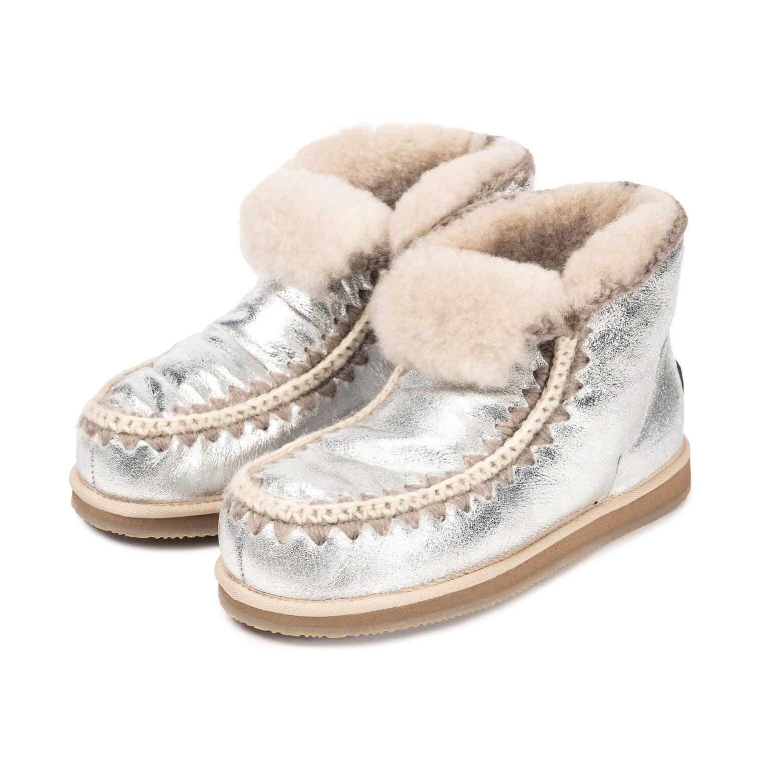 Lou Slippers - Silver