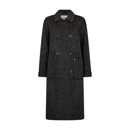 Lucca Barkley Wool Coat - Phantom