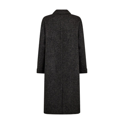 Lucca Barkley Wool Coat - Phantom