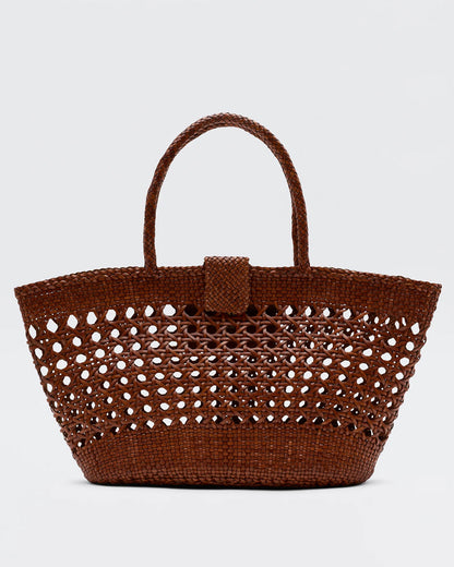 Rixo x Dragon Diffusion Lucine Leather Bag - Tan