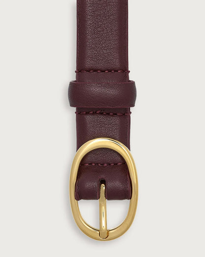 Luelle Belt Leather - Decadent Chocolate