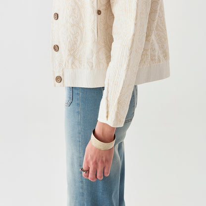 Boticcelli Bomber Jacket - Ivory