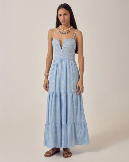 Etta Sundress - Sky Blue
