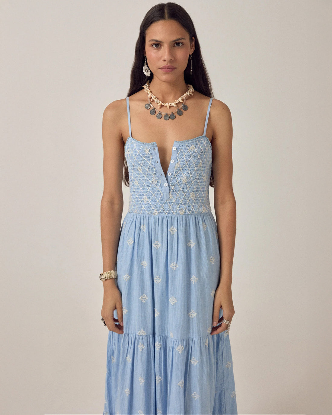 Etta Sundress - Sky Blue