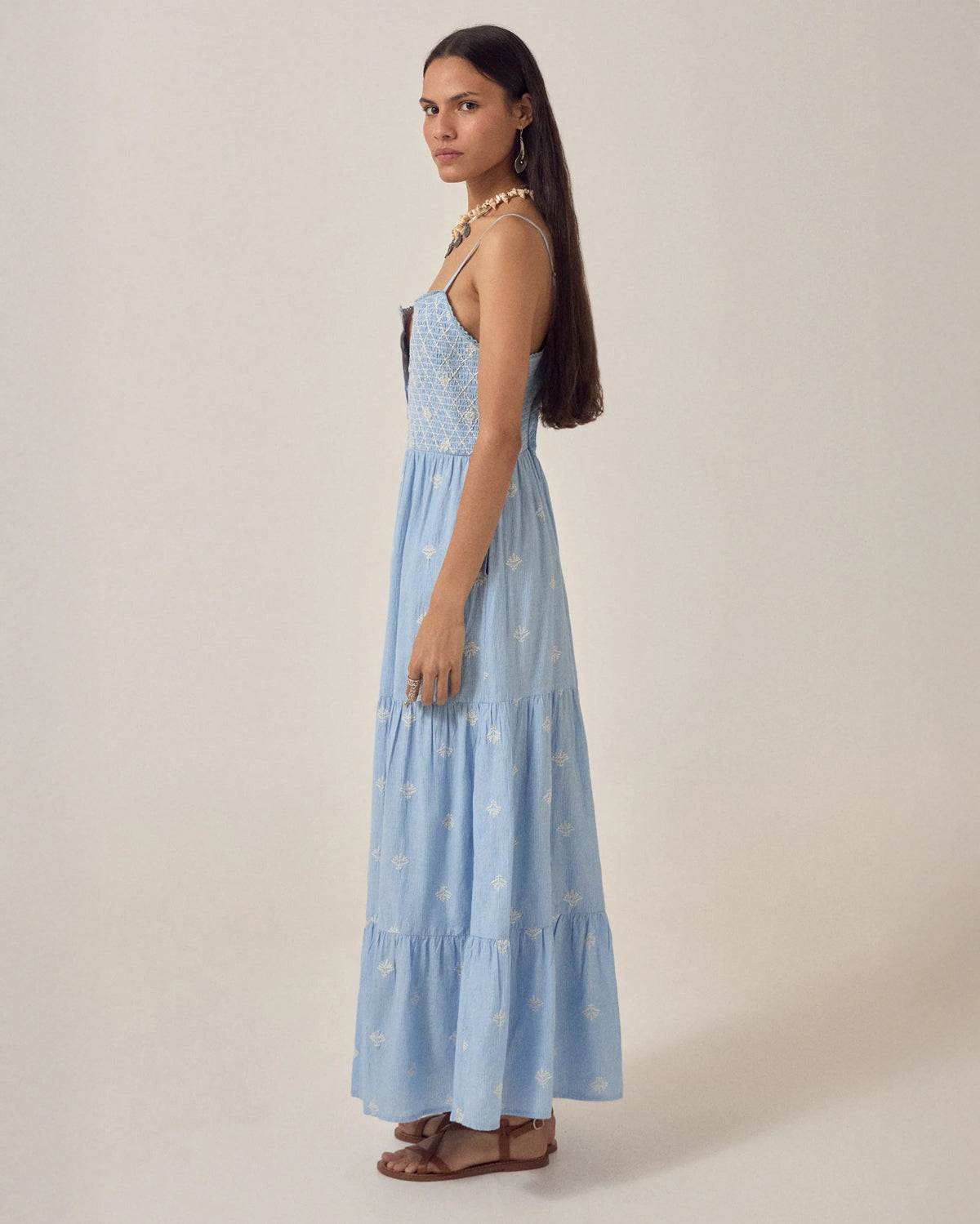 Etta Sundress - Sky Blue
